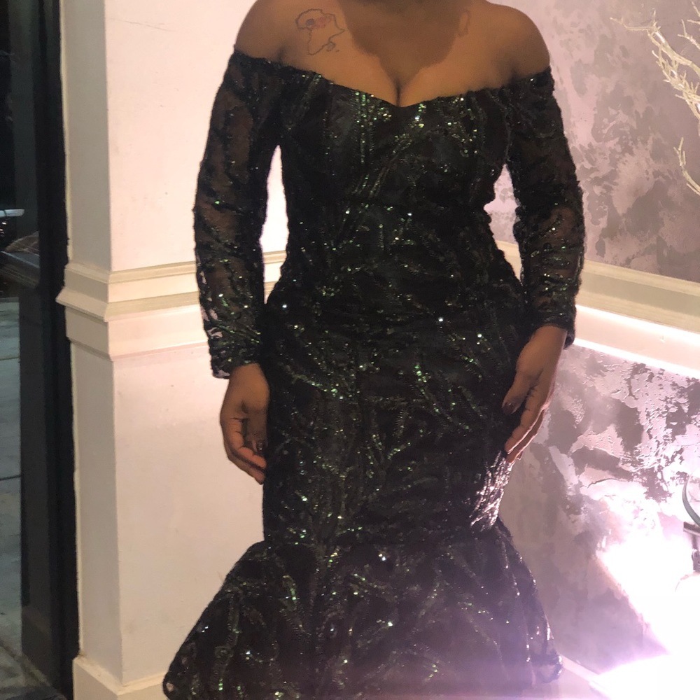 African Lace dress